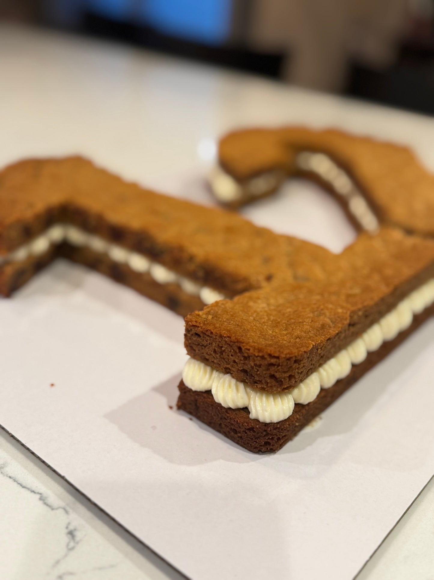 DOUBLE DIGIT NUMBER Cookie Cake