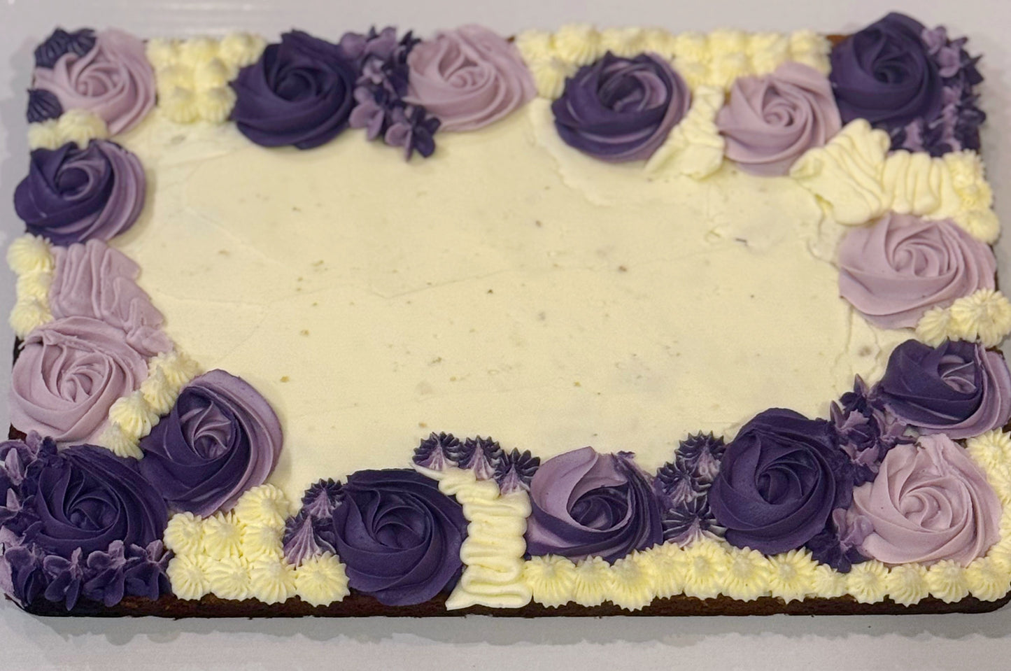 Rectangle 10x15 Cookie Cake - Single Layer