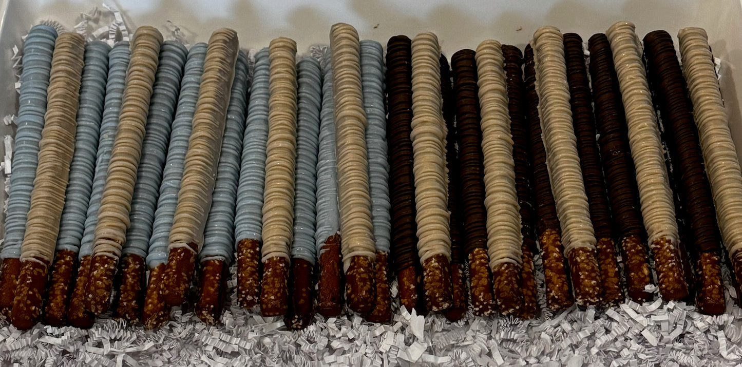 Dipped Pretzels
