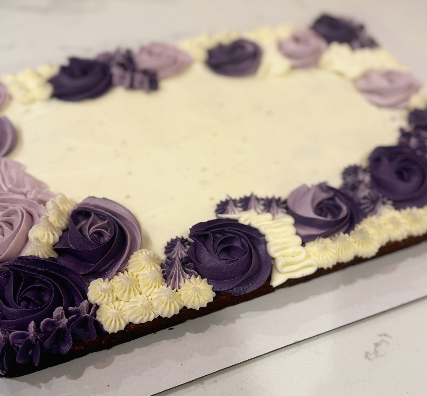 Rectangle 10x15 Cookie Cake - Single Layer