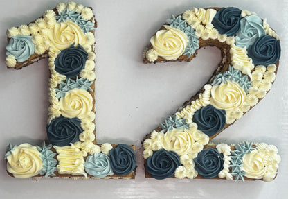 DOUBLE DIGIT NUMBER Cookie Cake