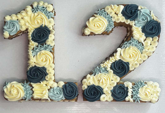 DOUBLE DIGIT NUMBER Cookie Cake